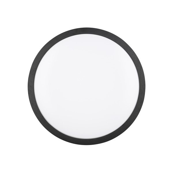 Crna LED stropna svjetiljka ø 40 cm Iseo – Trio-image-4