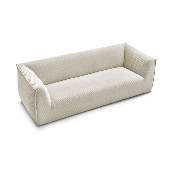 Bež sofa od samta 242 cm Giorgia – Bobochic Paris-image-3