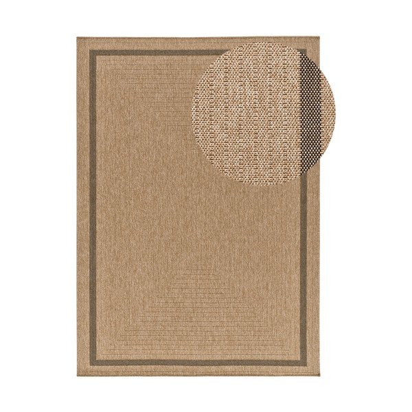 Unutarnji i vanjski tepih u prirodnoj boji 200x290 cm Acra – Universal