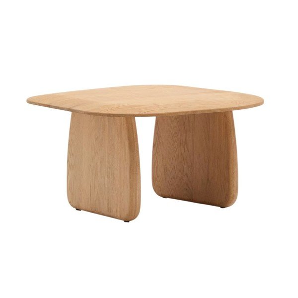 Pomoćni stol od punog hrasta 70x71 cm Pirita – Kave Home