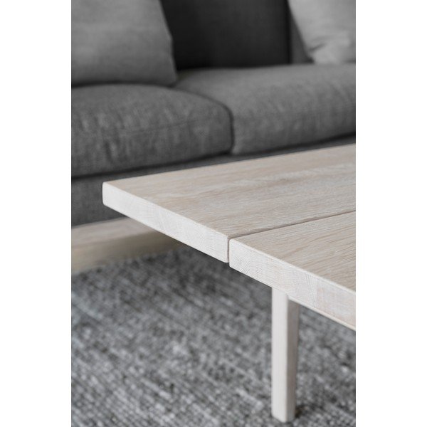 Stol za kavu od svijetlog drveta hrasta Rowico Ness, 160 x 60 cm-image-3