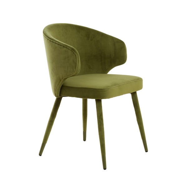 Zelene podstavljene blagovaonske stolice u setu 2 kom Kosaka – Light & Living