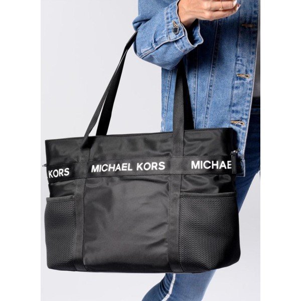 Crna platnena torba Michael Kors The Michael-image-1
