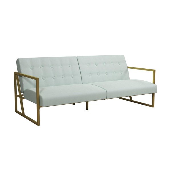 Bijela baršunasti sofa 185 cm Lexington – Støraa-image-2