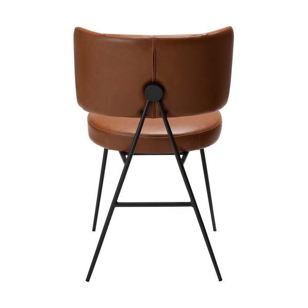 Konjak smeđa blagovaonska stolica Roost - DAN-FORM Denmark-image-4