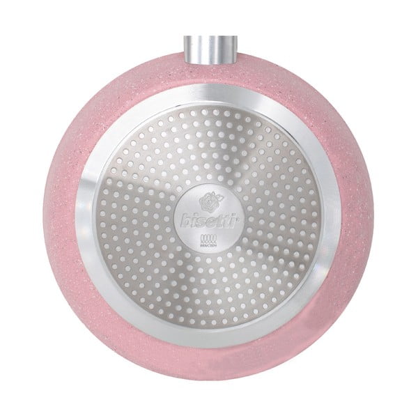 Lonac s poklopcem Bisetti Stonerose Rose Giuseppe, ø 24 cm-image-3