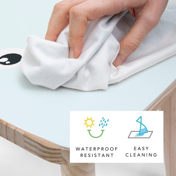 Dječja stolica od masivne borovine Little Nice Things Bunny-image-3