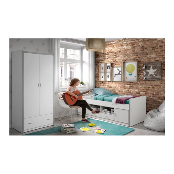 Bijeli ormar Vipack Bonny, 202 x 96,5 cm-image-2