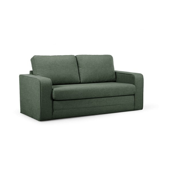 Zelena sklopiva sofa 160 cm Come – Bobochic Paris-image-2