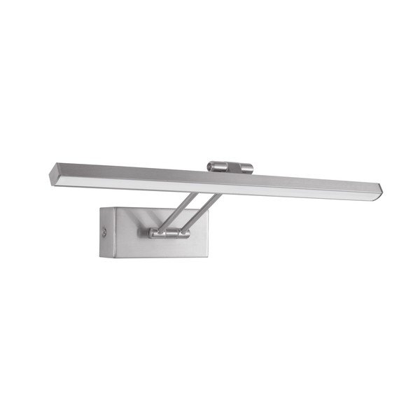 LED zidna lampa aluminijska sa savitljivom konstrukcijom u srebrnoj boji Marnell – Nova Luce
