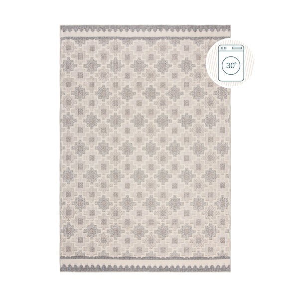 Sivo-bež periv tepih 78x150 cm Graysen – Flair Rugs