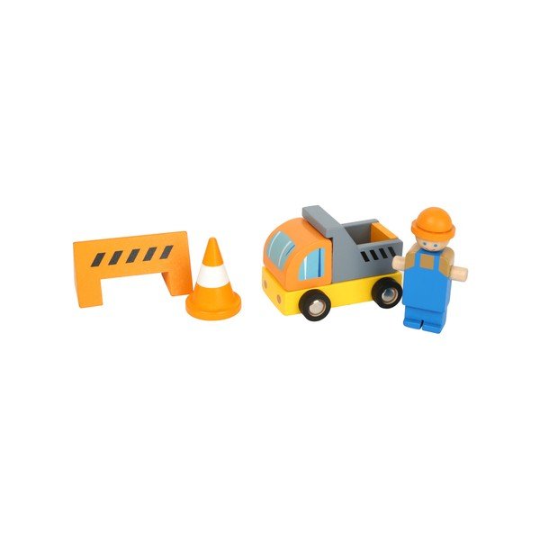 Legler Construction dječja drvena građevinska dizalica-image-1