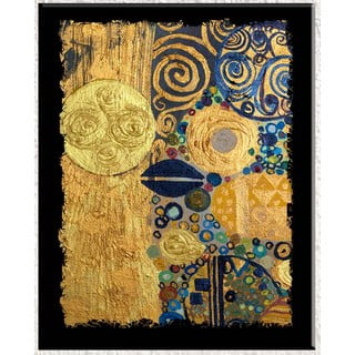 Slika Zlatni krug Tablo centar , 100 x 140 cm