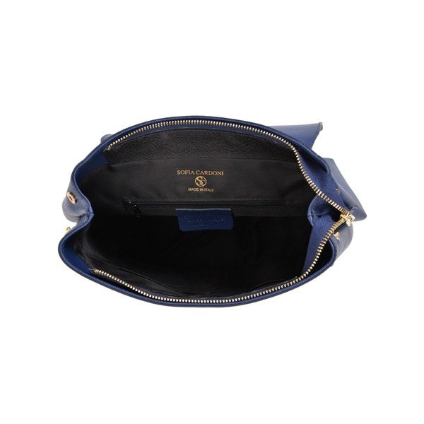 Plavi kožni ruksak Sofia Cardoni Angelica-image-3