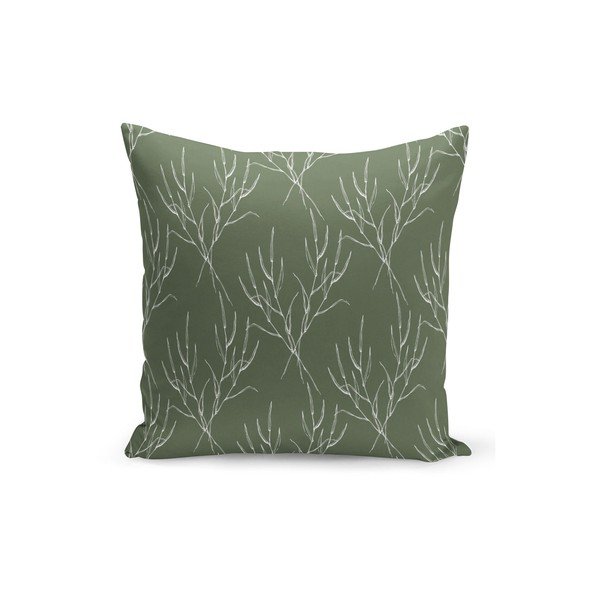 Jastuk s punjenjem Kate Louise Dark Green Nature, 43 x 43 cm