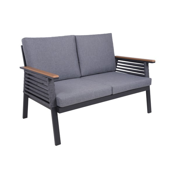 Tamno siva vrtna garnitura aluminijska za 4 osobe Denia – Garden Pleasure-image-2