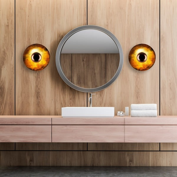 Zidna lampa u bakrenoj boji ø 28 cm Kurt – Opviq lights-image-4