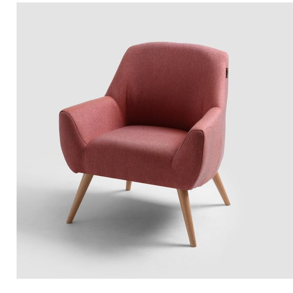 Ružičasta fotelja Custom Form Betty