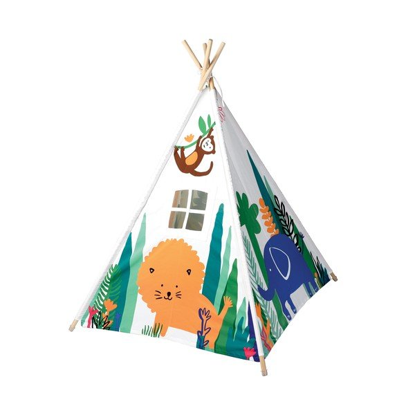 Dječji teepee s motivom džungle Rex London-image-1