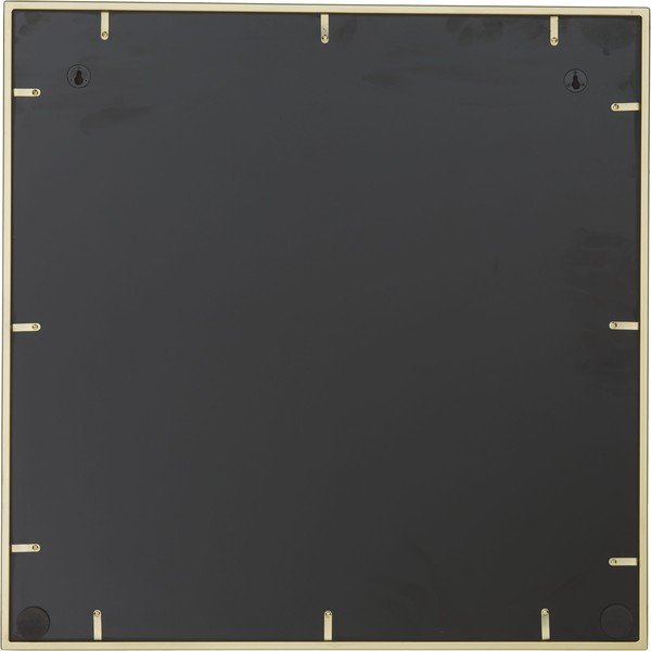 Zidno ogledalo s metalnim okvirom u zlatnoj boji Westwing Collection Clarita, 70 x 70 cm-image-1