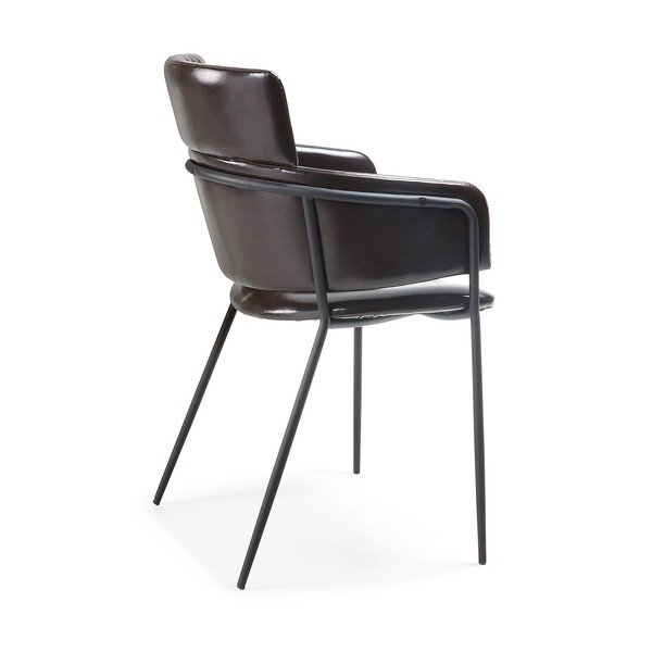 Set od 2 crne blagovaonske stolice La Forma Rhett-image-3