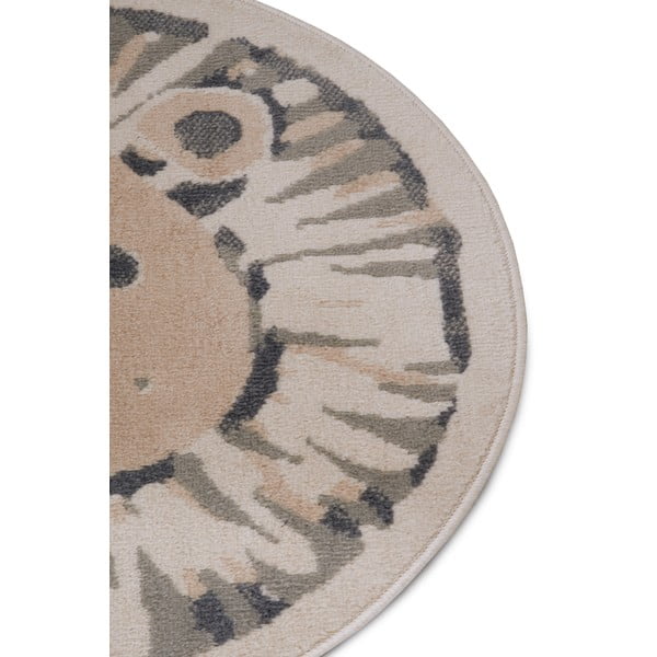 Bež dječji tepih ø 100 cm Lion – Hanse Home-image-1