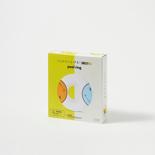 Prsten na napuhavanje Sunnylife Smiley, ø 110 cm-image-4