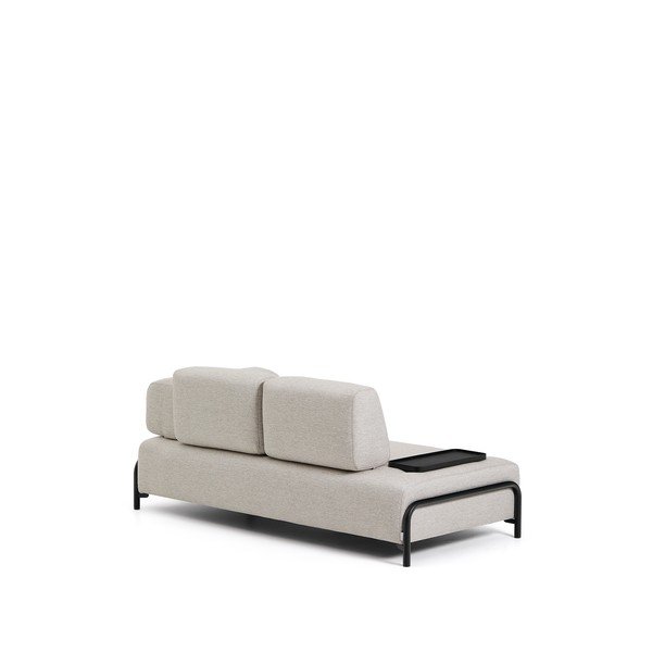 Sivo-bež sofa 200 cm Compo – Kave Home-image-4