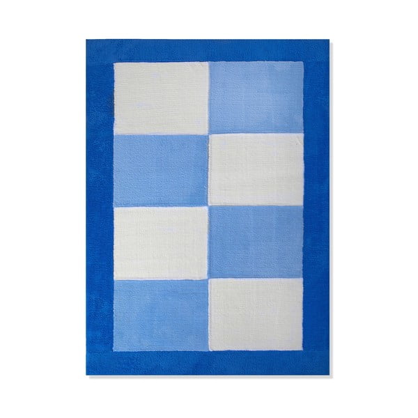 Dječji tepih Mavis Blue Squares, 120x180 cm