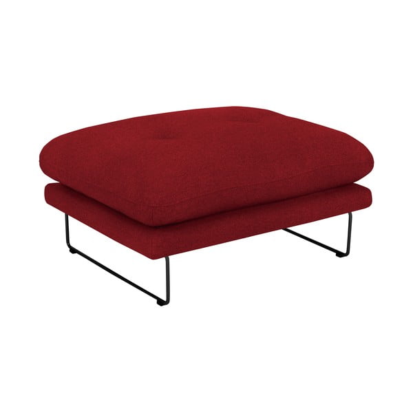 Crvena taburea Windsor & Co Sofas Comet-image-1