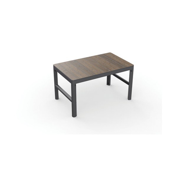Vrtni stolić za kavu u dekoru oraha 71,5x116 cm Lyon – Keter-image-3