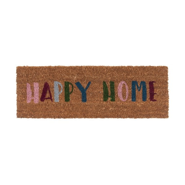 Kokosovo vlakno prostirka PT LIVING Happy Home, 26 x 75 cm