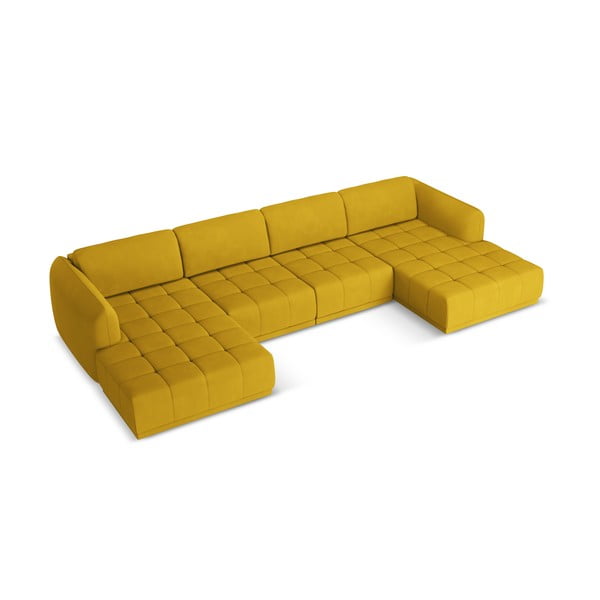 Žuta  kutna garnitura Hoku – Makamii-image-4