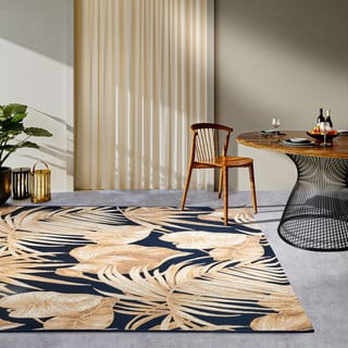 Tamno plavi/u zlatnoj boji vanjski tepih 200x285 cm Oktavie – Villeroy&Boch