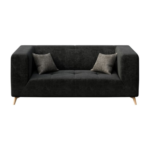 Crna sofa MESONICA Toro, 187 cm