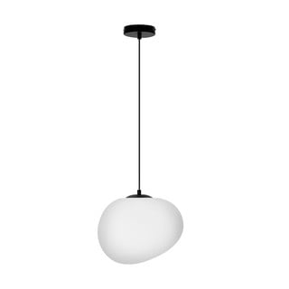 Crno-bijela viseća svjetiljka ø 30 cm Stones – Candellux Lighting