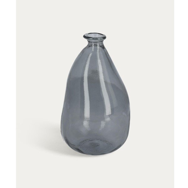 Plava vaza od recikliranog stakla (visina 36 cm) Brenna – Kave Home