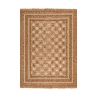 Vanjski tepih u prirodnoj boji 200x290 cm Layla Border – Flair Rugs