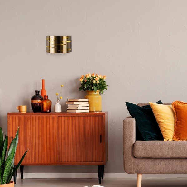 Zidna lampa u zlatnoj boji – Opviq lights-image-4