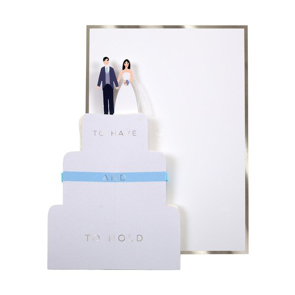 Čestitka Wedding Cake – Meri Meri-image-1