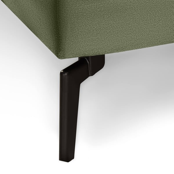 Zelena kutna garnitura na razvlačenje Bonami Selection Fira, desni kut-image-4