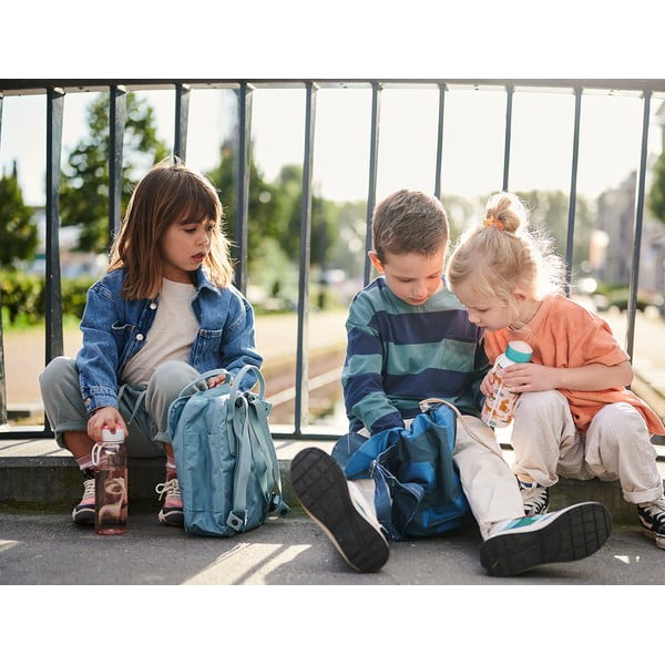 Bijela/svijetlo plava dječja boca 400 ml Sailors bay – Mepal-image-4