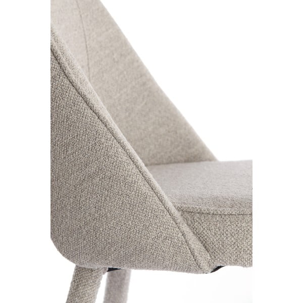 Svijetlo siva blagovaonska stolica Djeslin – Light & Living-image-4