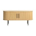 TV stol u dekoru hrasta 120x56 cm Nola - Unique Furniture