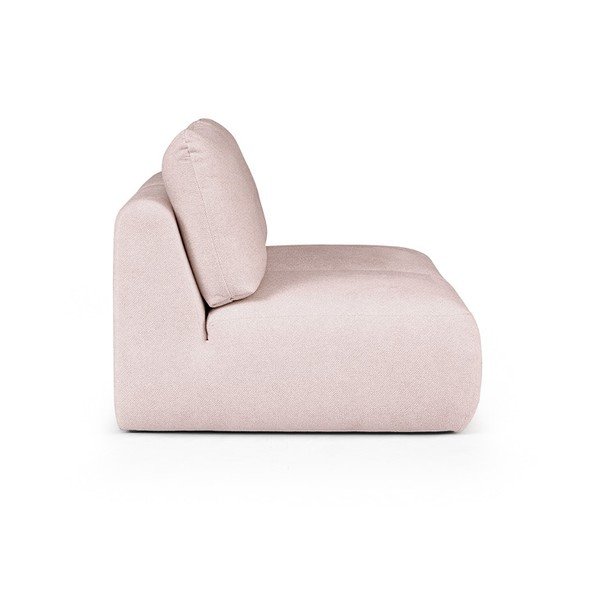 Svijetlo ružičasta sofa od bouclé tkanine 164 cm Mirel – Rodier-image-3