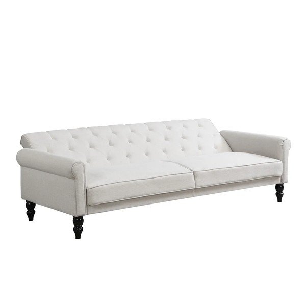 Krem podesiva/sklopiva sofa 222 cm Tyne – Støraa-image-3
