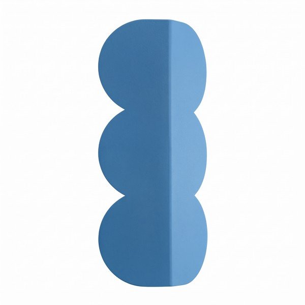 Svijetlo plava zidna lampa aluminijska BISCUIT – Thoro