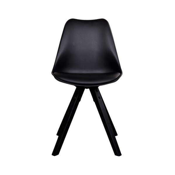 Set od 2 crne stolice s crnim nogama House Nordic Bergen-image-3