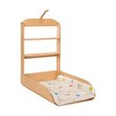 Zidni stol za presvlačenje u dekoru bukve u prirodnoj boji Waldhochzeit – Roba