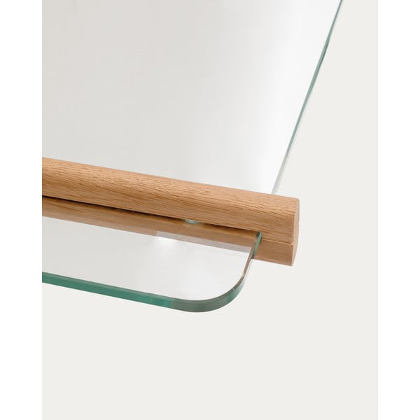 Stakleni modularni sustav polica u prirodnoj boji 90x202x30,5 cm Sitra – Kave Home-image-4